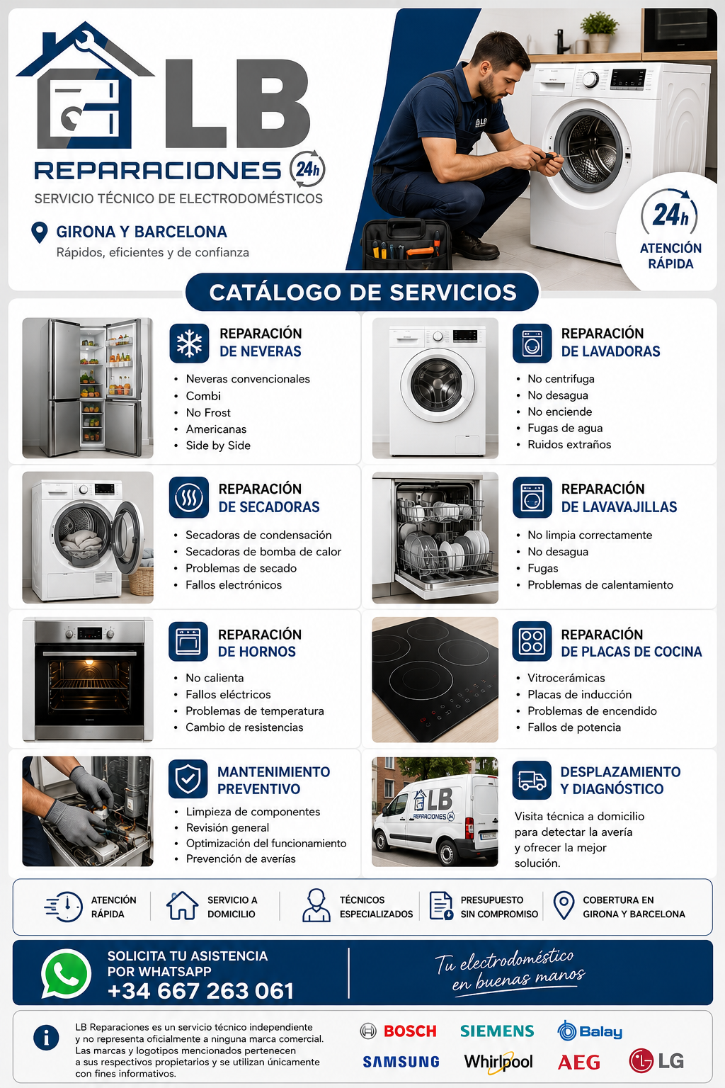 CATÁLOGO LB REPARACIONES